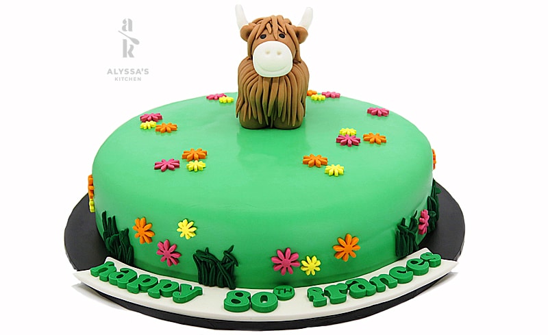Fances Highland Cow 80th