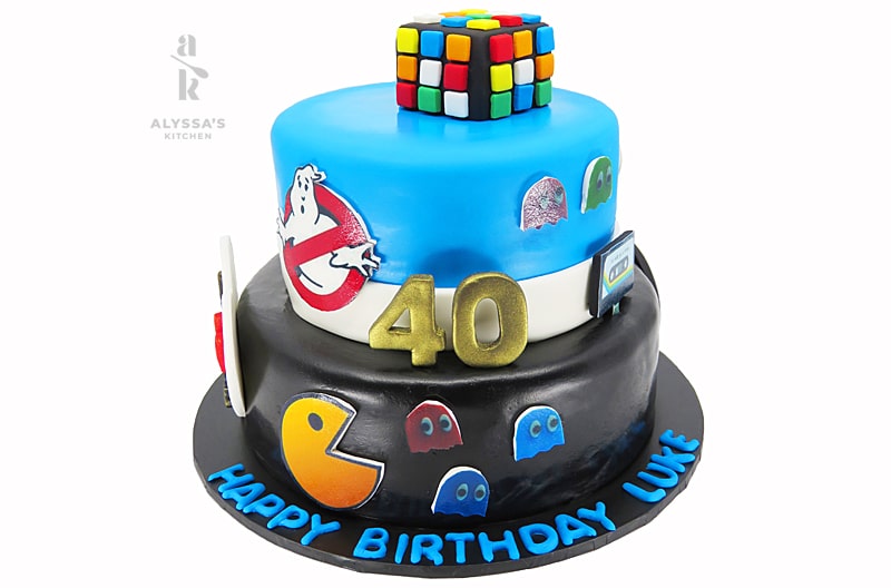 Luke 40 Rubics Cake