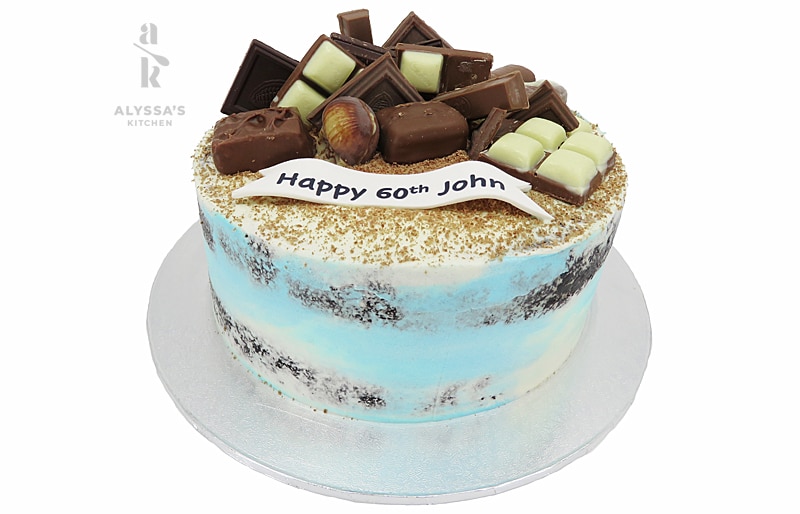 John 60th Chocolates naked
